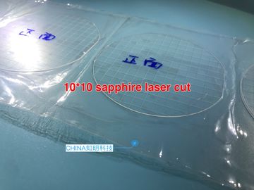 10x10 / 7x7mm Wyposażenie laboratorium naukowego Szafirowe wycinanie laserowe Kamera Soczewka ochronna