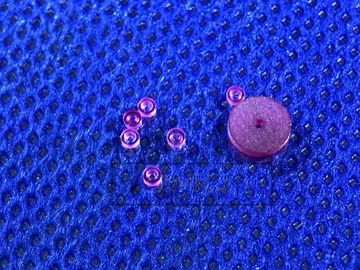 Twardość 9,0 rubinowy szafir Łożyska / szafirowe dysze / szafirowa uszczelka / szafirowa podkładka o niestandardowym rozmiarze