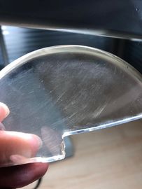 Bezbarwny przezroczysty wafel z węglika krzemu Soczewki z węglika krzemu o wysokiej czystości