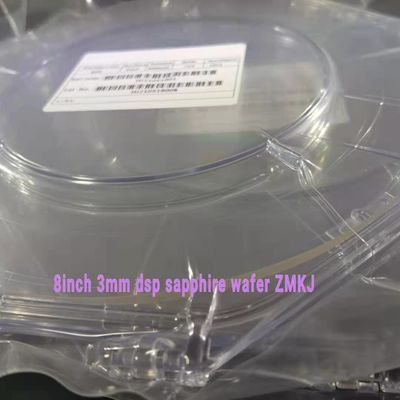 8-calowy DSP o grubości 3 mm szafirowe kryształowe szafirowe wafle okienne