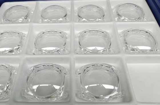 Niestandardowe szkło optyczne Sapphire Crystal Watch Case Bezel Parts Oś C