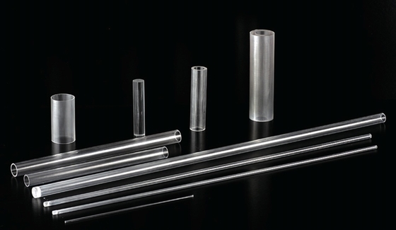 Optyczna polerowana rurka ze szkła szafirowego Cylinder Lens Tube / Rod Wysoka temperatura