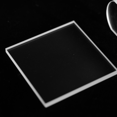 Kwarcowe okno optyczne Sapphire Substrat Syntetyczna stopiona płytka kwarcowa klasy JGS1