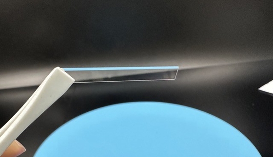 Al2O3 Single Crystal Sapphire Glass Razor Blade Medyczny ostry i polerowany 38x4,5x0,3mmt