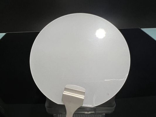 4-calowy 101,6 mm szafirowy nośnik podłoża waflowego jednostronnie polerowany pojedynczy kryształ Al2O3