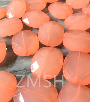 Jasny brzoskwiniowo-pomarańczowy labirynt Sapphire Gemstone Fusion of Elegance And Innovation