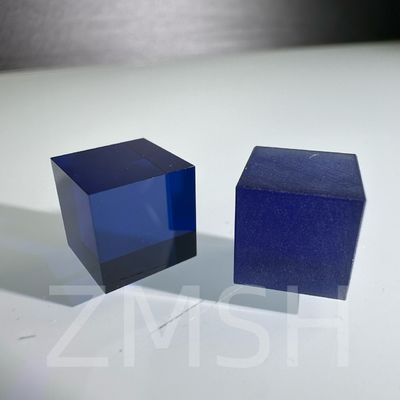 Sztuczna uprawa Dopingowany kolor Sapphire AL2O3 Dostosowana metoda CZ Ruby Blue Padparadscha