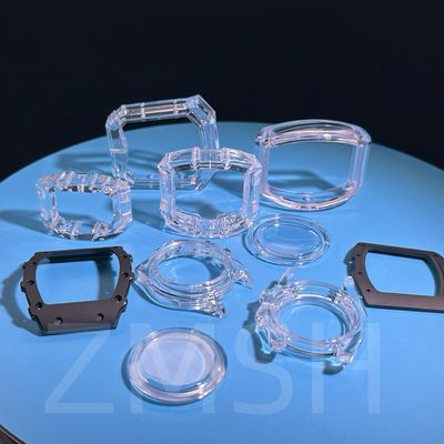 Sztuczna uprawa Dopingowany kolor Sapphire AL2O3 Zegarki Transparent Blue Ruby