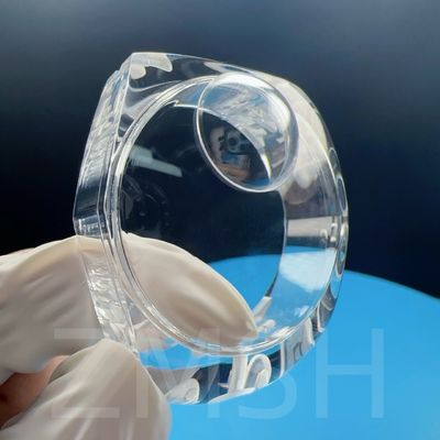 Sztuczna uprawa Dopingowany kolor Sapphire AL2O3 Zegarki Transparent Blue Ruby