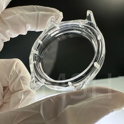 Sztuczna uprawa Dopingowany kolor Sapphire AL2O3 Zegarki Transparent Blue Ruby