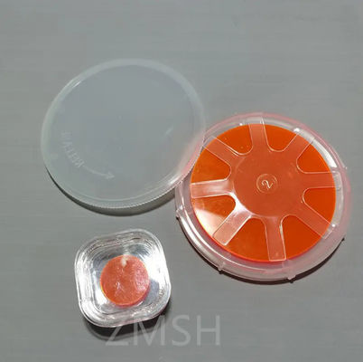 GaP Wafer 2cms N Typ Undoped S Doped 100 DSP SSP CZ Wysoka czystość 5N 99,999%