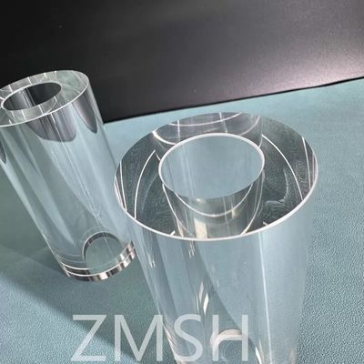Sapphire Tube OD50mm ID25.4mm Długość 100mm AL2O3 C-Axis KY Metoda Mohs 9.0 Dostosowanie