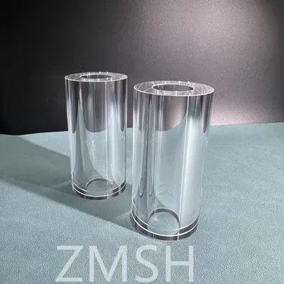 Sapphire Tube OD50mm ID25.4mm Długość 100mm AL2O3 C-Axis KY Metoda Mohs 9.0 Dostosowanie
