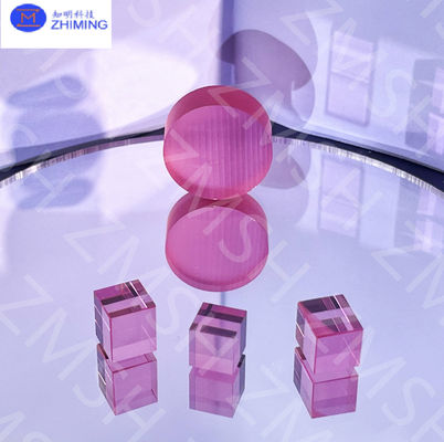 Sapphire Raw Gemstone Lab Made Padparadscha Sapphire Rose Sapphire Wysoka twardość do celów biżuterii