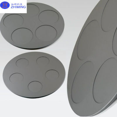 SiC Ceramic Tray Plate For 2inch 4inch 6inch Wafer Processing And Custom Size