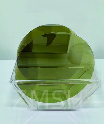 Gęstość płytki nasion 4H SiC 600±50μm <1120> Dostosowanie wzrost węglanu krzemowego