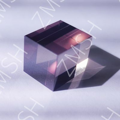 Sztuczna kultywacja Doped kolor Sapphire AL2O3 Customized CZ Method Purple