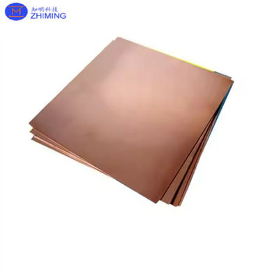 Substrat miedziany Cubic Cu Wafer / Substrat miedziany 100 110 111 Orientaiton SSP DSP Czystość 99,99%
