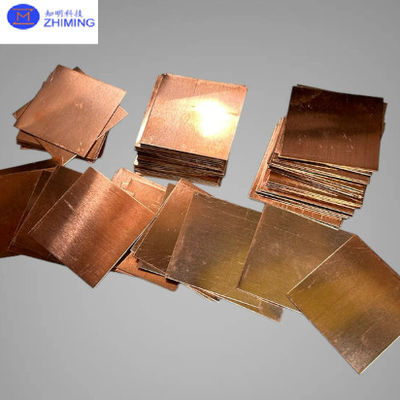 Substrat miedziany Cubic Cu Wafer / Substrat miedziany 100 110 111 Orientaiton SSP DSP Czystość 99,99%