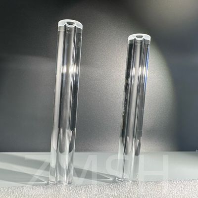 Przejrzysty Sapphire Tube AL2O3 Wysoka twardość KY EFG Polerowany Lon Source