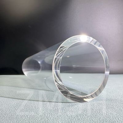 Przejrzysty Sapphire Tube AL2O3 Wysoka twardość KY EFG Polerowany Lon Source
