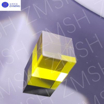 Lemon Yellow Sapphire Gemstone Syntetyczny Lemon Yellow Raw Material For Jewelry Making Twardość Mohs 9