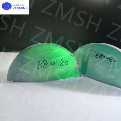 Moissanite surowy kamień szmaragdowy las zielony wysoka twardość jednokrystaliczny węglik krzemowy dla Żydów