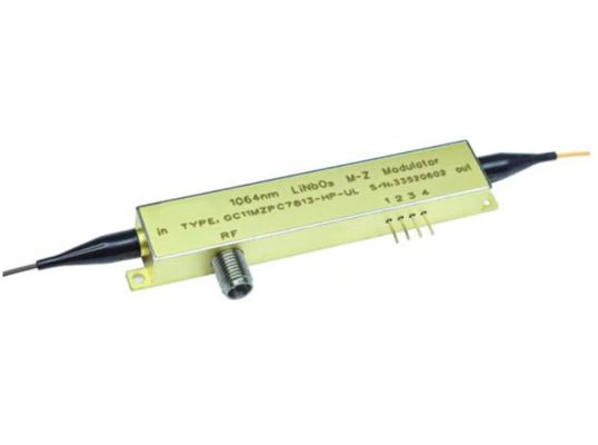 Modulator fazy niobatowego litu wielopasmowy o częstotliwości 40 GHz