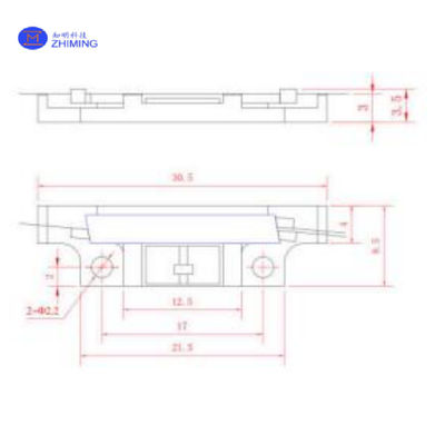 Niobat litu (LiNbO3) Modulator kierunku fali Y / Niski Vπ 3,5 V / Wysoki PER 25dB / Kompatybilny z FOG, FOCT, Komunikacją kwantową