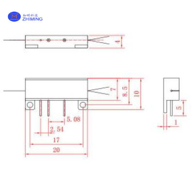 Niobat litu (LiNbO3) Modulator kierunku fali Y / Niski Vπ 3,5 V / Wysoki PER 25dB / Kompatybilny z FOG, FOCT, Komunikacją kwantową