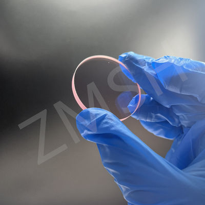 Okna optyczne typu Ti3+ Red Sapphire Laser Al2O3 Single Crystal Customized Safety Package