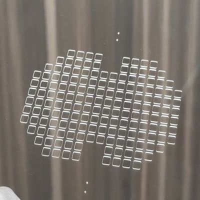 Szkło zielone światło nanosekundowe laserowe Maszyna do wiercenia szafirem kwarcowym BF33