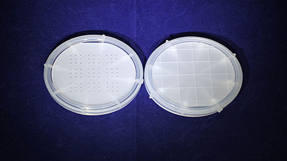 Wysokiej przepuszczalności TGV Sapphire Substrate Conductive Aerospace Automotive AR VR