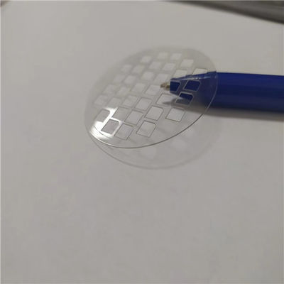 Wysokiej przepuszczalności TGV Sapphire Substrate Conductive Aerospace Automotive AR VR
