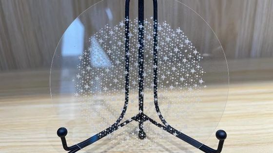 Wysokiej przepuszczalności TGV Sapphire Substrate Conductive Aerospace Automotive AR VR