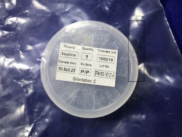 Ultra cienkie szafirowe wafelki szafirowe Podłoże 100um 0.1mm Grubość 2 3 4 cale Dwustronnie polerowane wafle