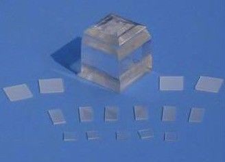 10x10 mmt Tellurium Oxide TeO2 Crystals, Crystal Wafer Substrate TeO2