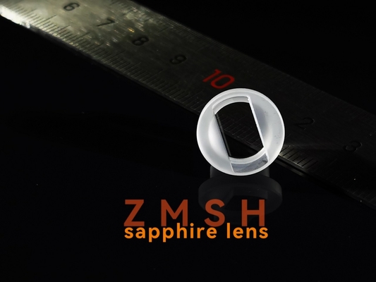 Monokrystaliczne syntetyczne szafirowe szkło optyczne ze stopniem