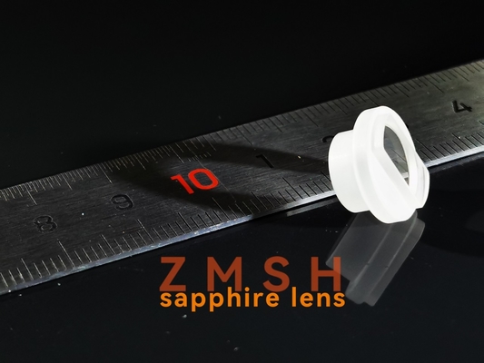 Monokrystaliczne syntetyczne szafirowe szkło optyczne ze stopniem