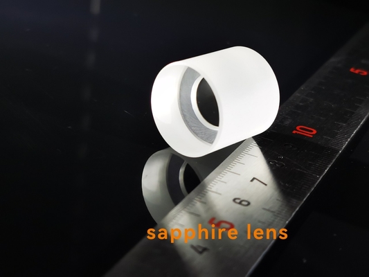 Dobra cena Twardość 9.0 Ruby Sapphire Optyczne okna Dostosowane przezroczyste wafle z soczewkami kulkowymi w Internecie