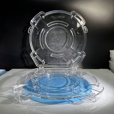Dobra cena 12-calowy 300 mm polipropylenowy pojedynczy pojemnik na wafle Silicon Sapphire Wafer Carrier Box w Internecie