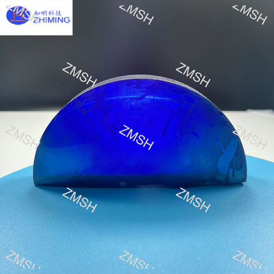 Dobra cena Moissanite Raw Gem Stone Royal Blue Syntetyczny SiC Monocrystal Twardość Mohsa 9,25 Surowce do biżuterii w Internecie
