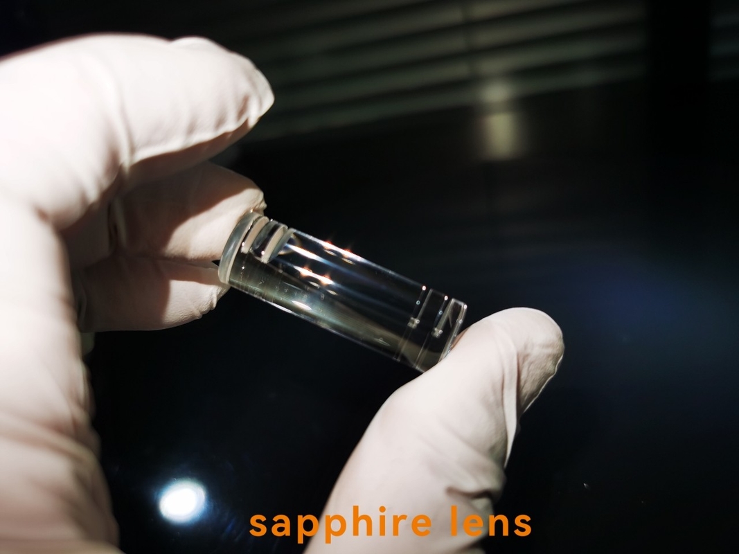 Sapphire elements fan-shaped round oval square custom polished or unpolished High hardness and high temperature resist