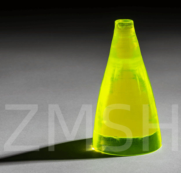Ce:LuAG Scintillacja Kryształ Cerium doped Lutetium Aluminium Wysoka gęstość PET szybki czas rozpadu