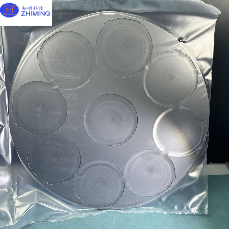 SiC Ceramic Tray Plate For 2inch 4inch 6inch Wafer Processing And Custom Size