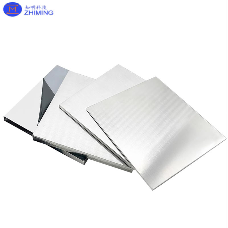 Al Jednokrystaliczny Substrat Aluminiowy Orientacja 111 100 111 5×5×0,5 mm A=4,040Ã