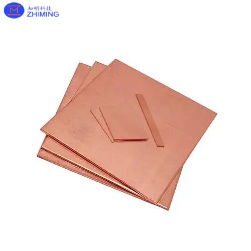 Substrat miedzianego jednokrystalicznego Cu wafer 5x5x0.5/lmm 10x10x0.5/1mm 20x20x0.5/1mm a=3.607A