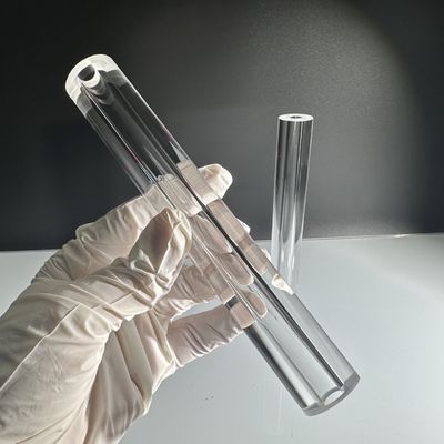 Al2O3 Single Crystal Sapphire Tube dla 99,999% Wysokiej Czystości Różne średnice