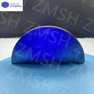 Dobra cena Royal Blue Moissanite surowy jednokrystaliczny węglik krzemowy w przemyśle biżuterii stworzony w laboratorium w Internecie