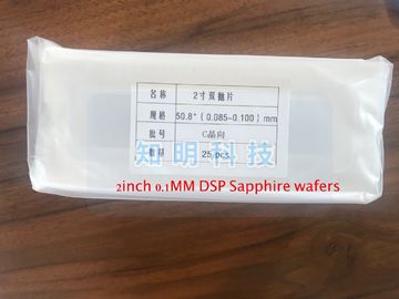 Dobra cena Round Sapphire Substrate Wafers 2 cale 50,8 mm Grubość 100um / 0,1 mm Dsp w Internecie